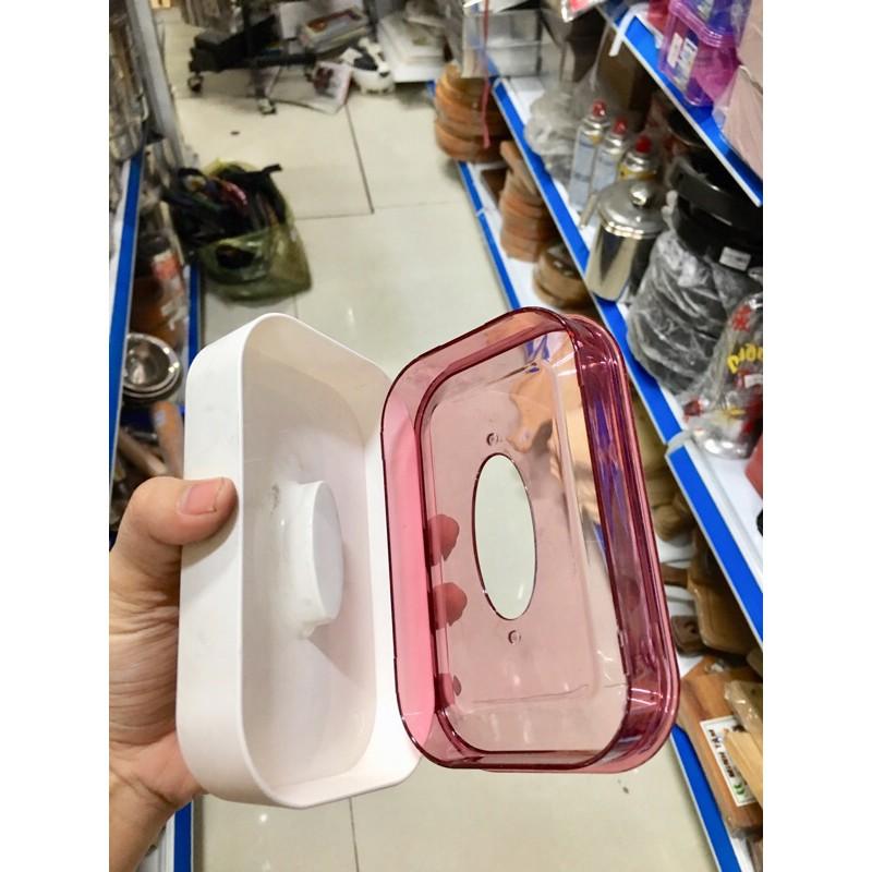 Hộp đựng xà bông cục 2 lớp