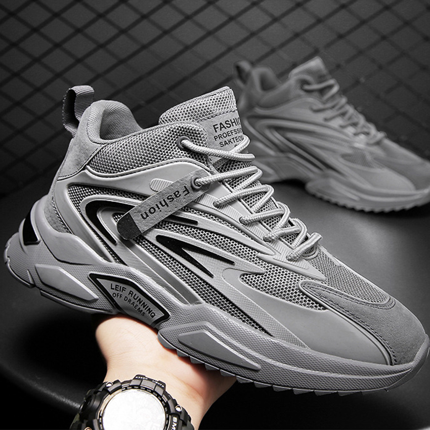 Giày Thể Thao Nam Sneaker Live Running Độn Gót Tăng Chiều Cao 5cm Cao Cấp Tặng Kèm Đồng Hồ Đeo Tay Nam Thời Trang