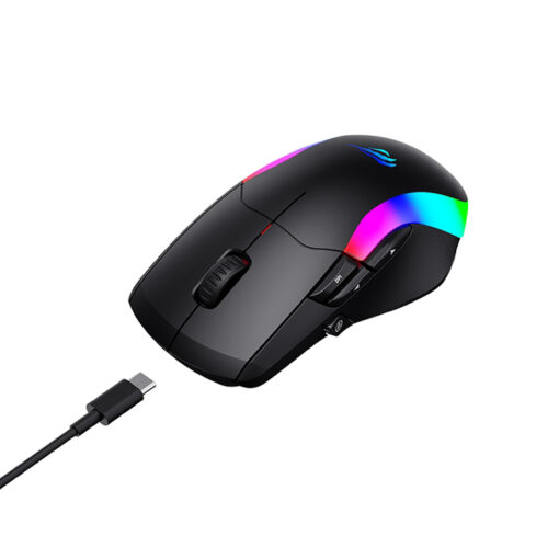 Chuột Gaming Havit MS959W RGB Dual Mode - Hàng Chính Hãng