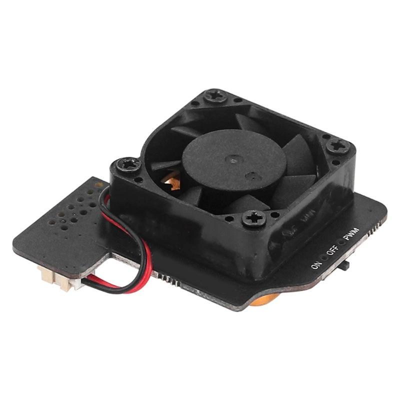 Quạt tản nhiệt có đế đồng nguyên chất điều chỉnh được cho Raspberry Pi 4 Mini PWN RPi 4B/3B+3B
