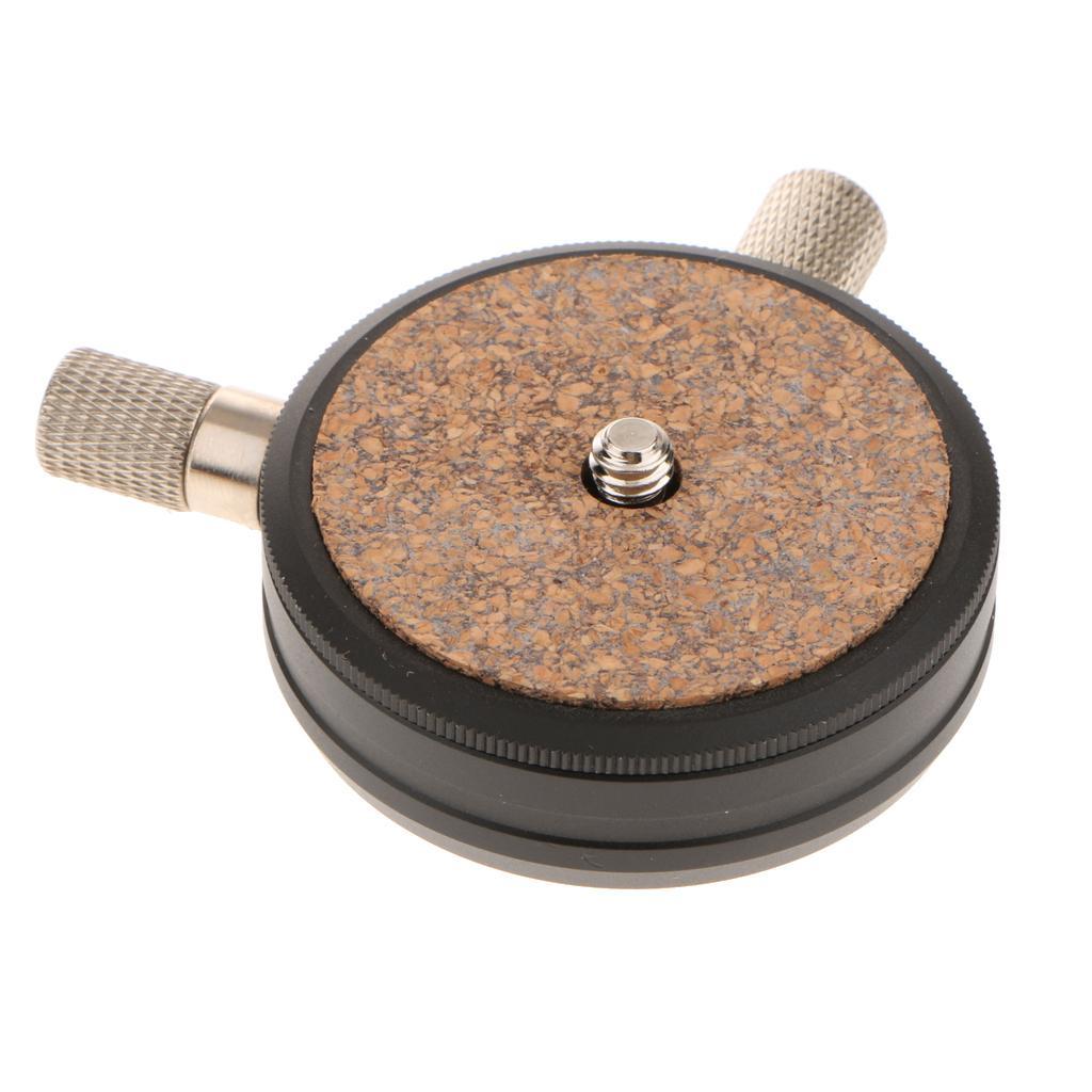 Universal Camera Quick Release Plate with 1/4" Screw Adapter Tripod Head