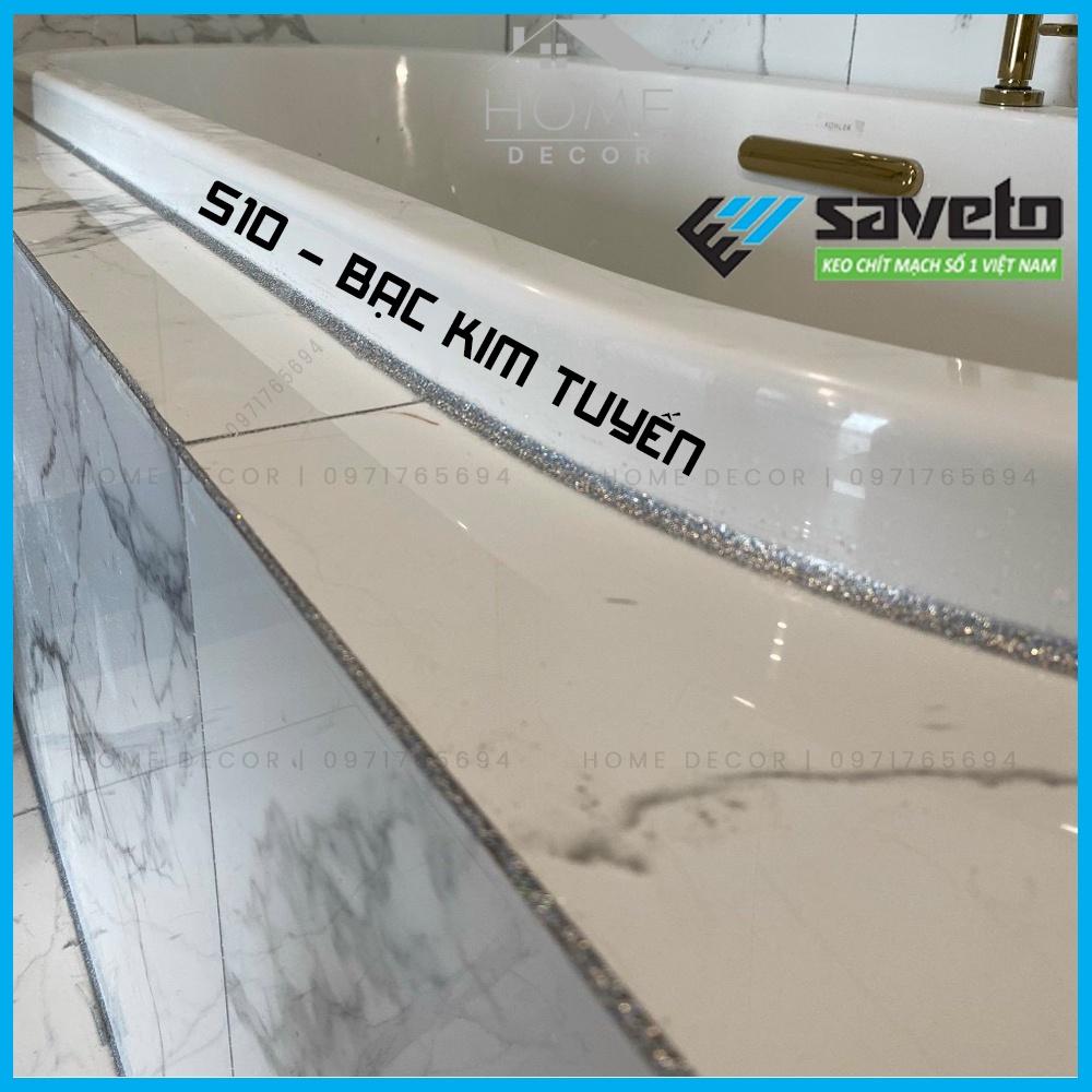 COMBO 3 chai keo chà ron, keo chít mạch Saveto 2 thành phân Epoxy xuất xứ Italy 400ml.