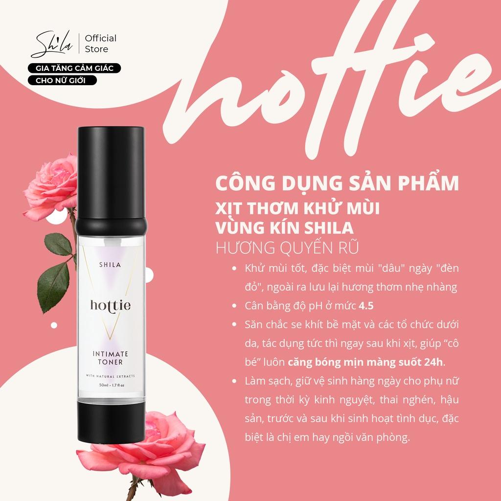 Xịt se khít vùng kín Shila hương quyến rũ 50ml (Shila Intimate Toner Hottie)