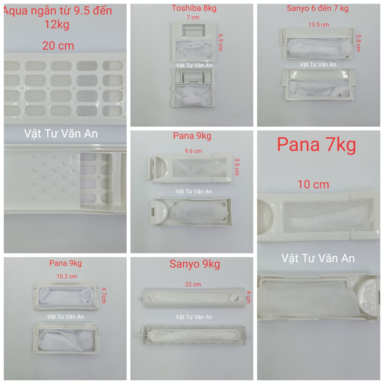 Lưới lọc máy giặt  các hãng