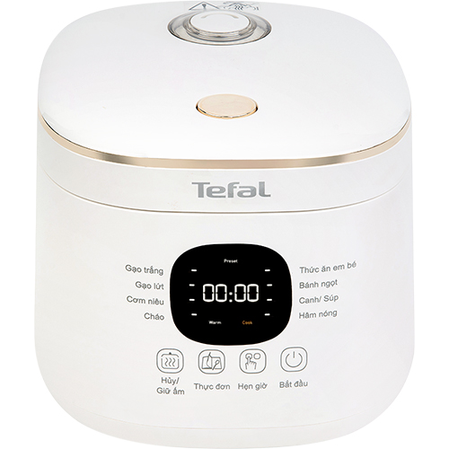 Nồi cơm điện tử Tefal Rice Mate Mini 0.7 lít RK515168 - Hàng chính hãng