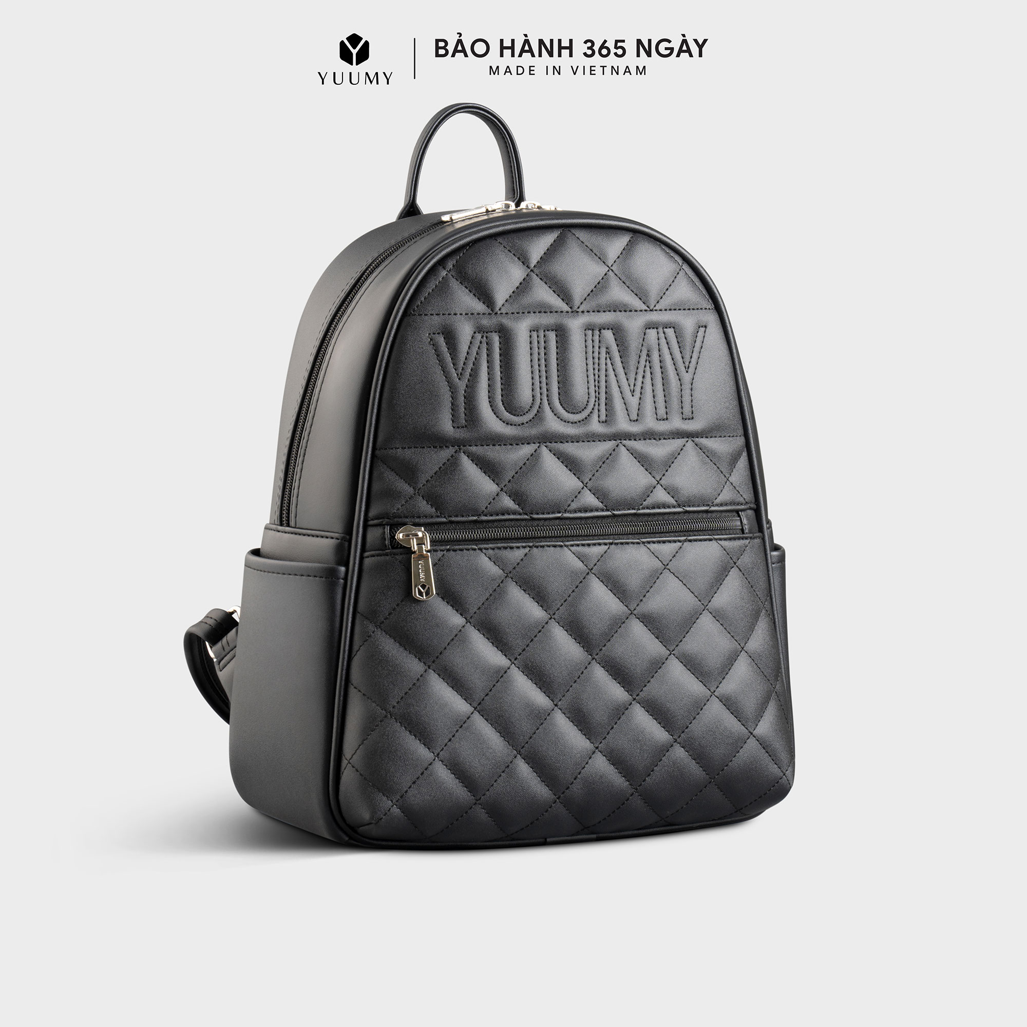 Balo Yuumy ( Thời trang nữ dập chỉ cỡ lớn - Balo da Seasand YBA95 )