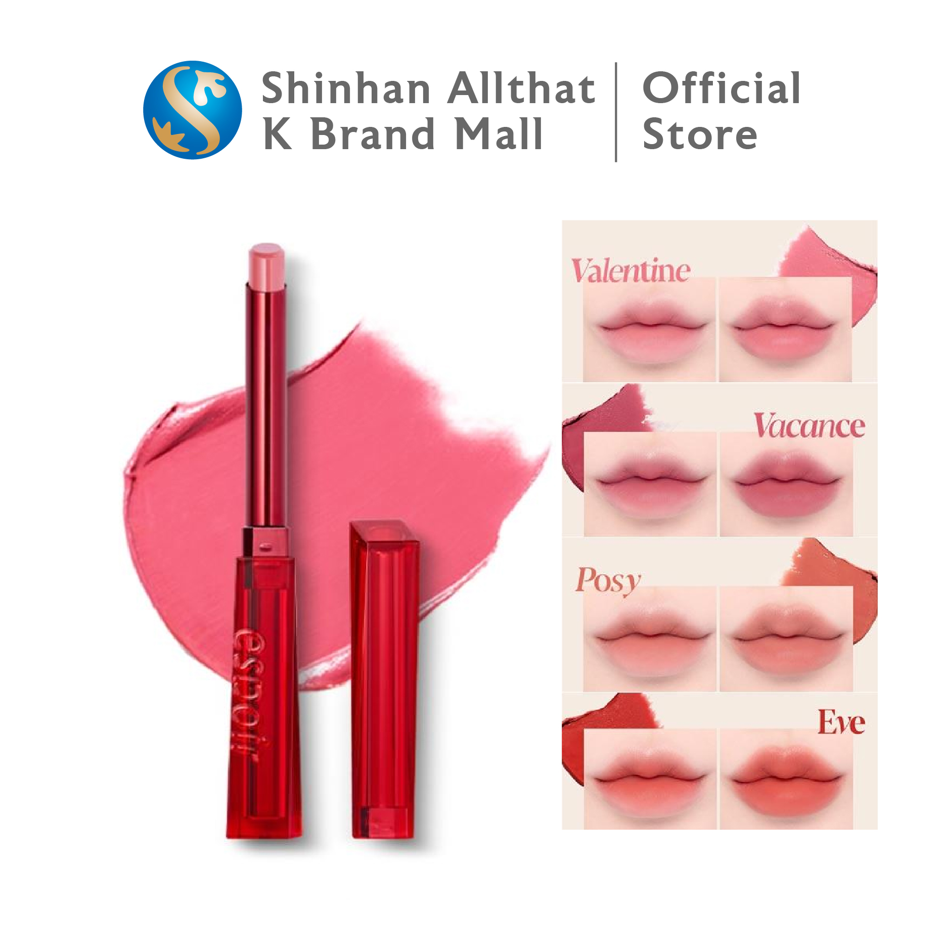 Son Thỏi Espoir The Sleek Lipstick Cream Matte 0.9gr