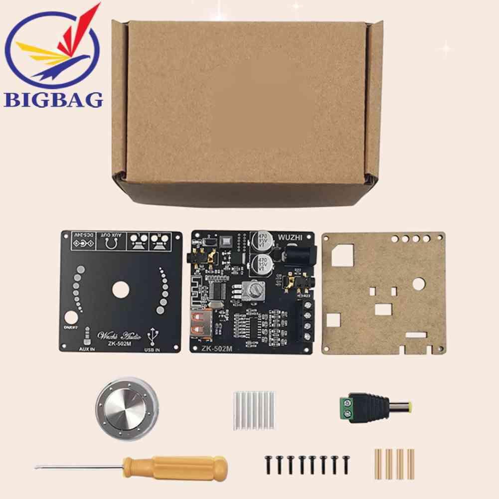 Bảng Mạch Khuếch Đại Âm Thanh ZK-502M Mini Bluetooth 5.0 50WX2