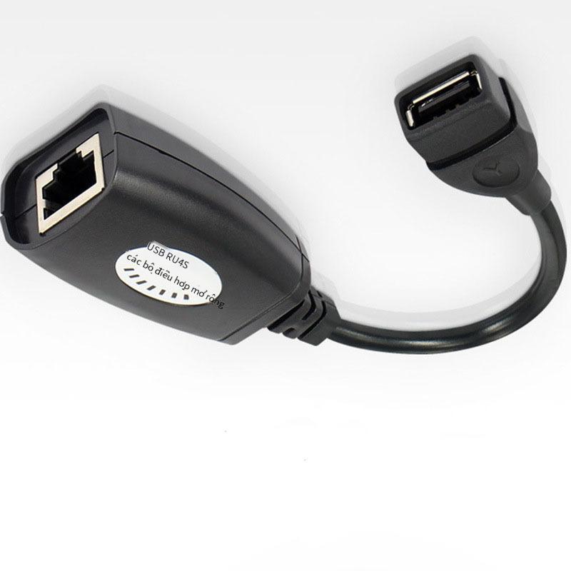 Bộ khuếch đại tín hiệu USB giá thấp nhất Bộ mở rộng USB mở rộng dòng 50 mét bộ mở rộng mạng usb rj45