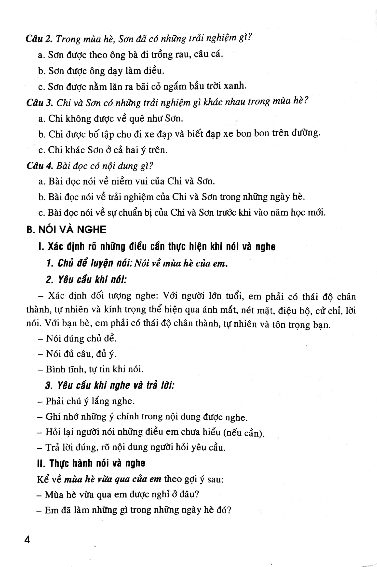 Bồi Dưỡng Tiếng Việt Lớp 3