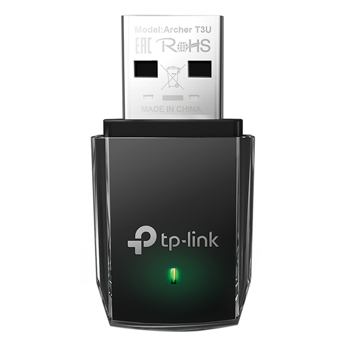 Bộ Chuyển Đổi USB MU-MIMO Không Dây Mini TP-Link AC1300 Archer T3U - Hàng Chính Hãng