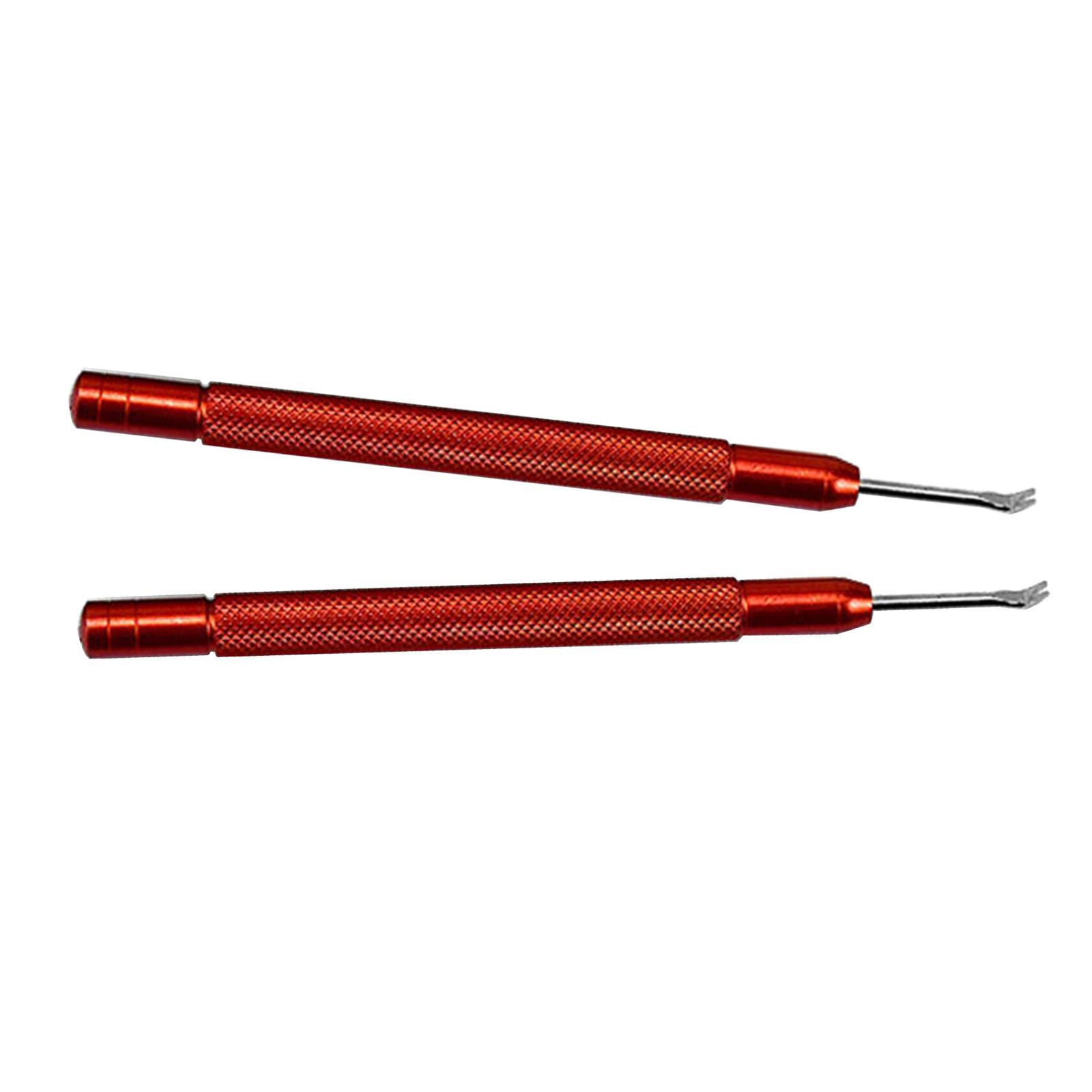 2x  Removal Bar Tool Set for Watch Wrist Bands Removal  red
