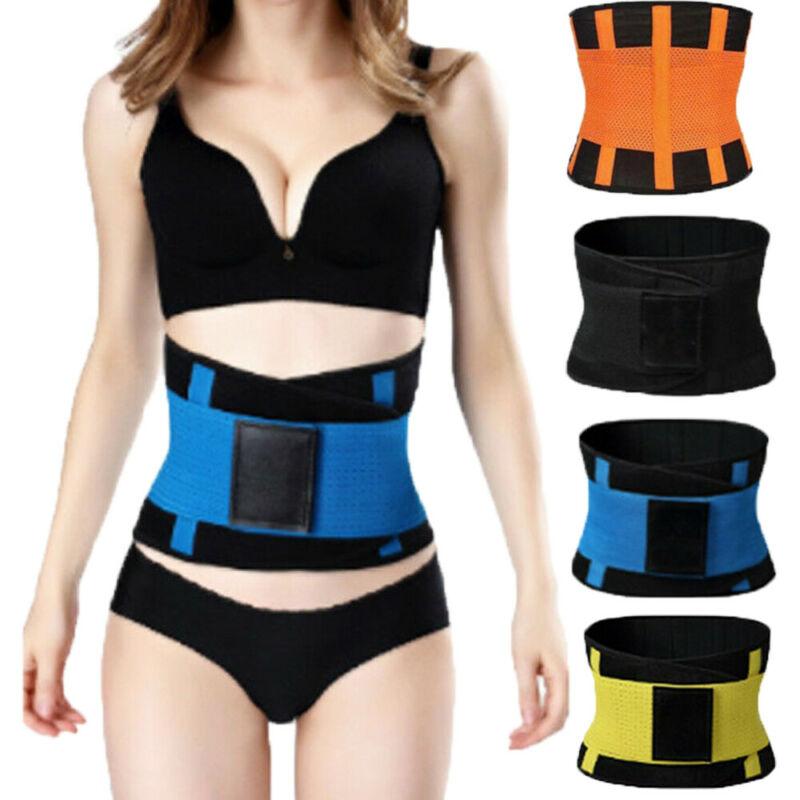Nam Nữ Unisex Điều Chỉnh Elstiac Thắt Lưng Hỗ Trợ Dây Neoprene Faja Thắt Lưng Mồ Hôi Lưng Dây Tập Thể Dục Dây Eo Huấn Luyện
