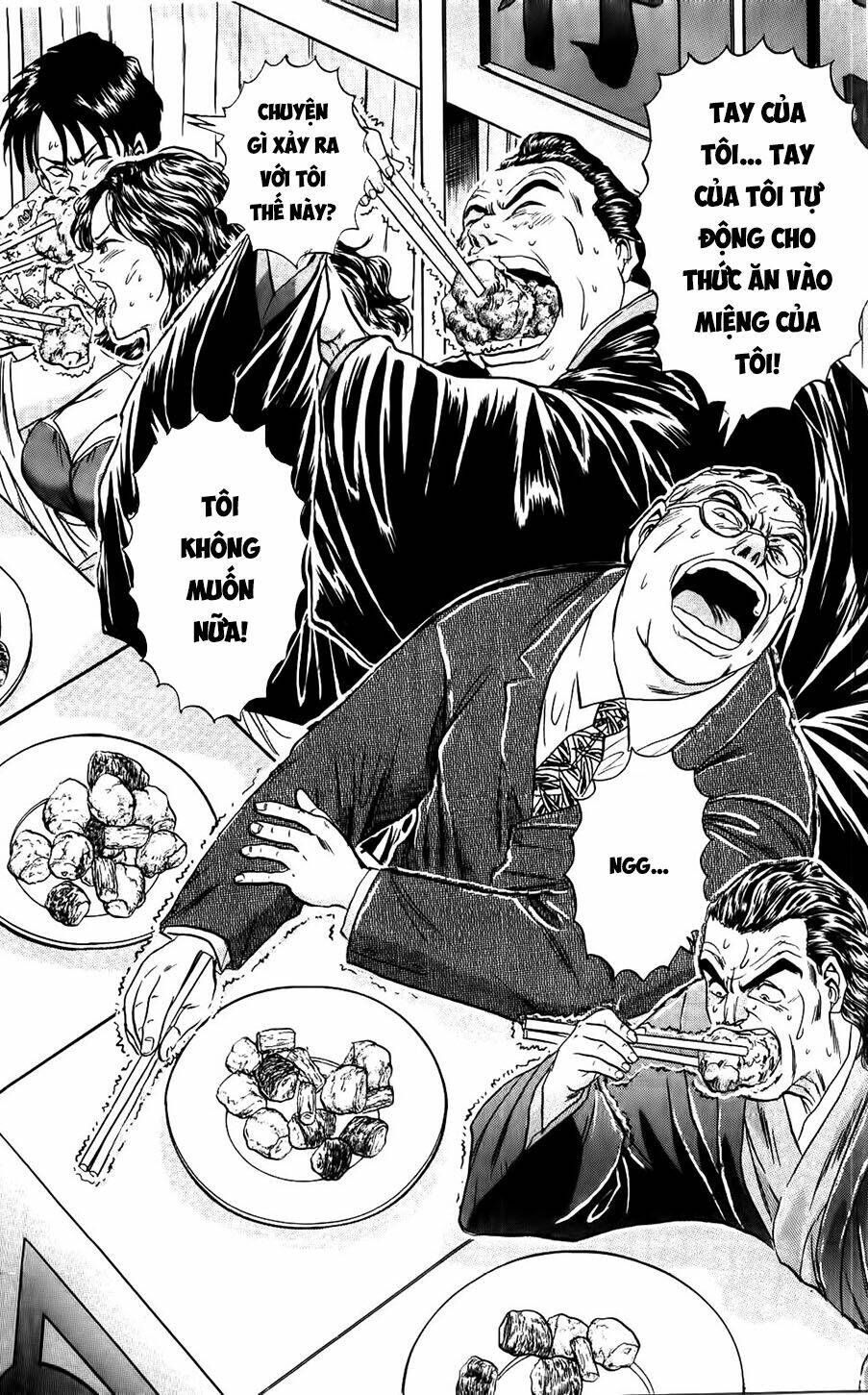 iron wok jan - đầu bếp siêu đẳng chapter 85 12