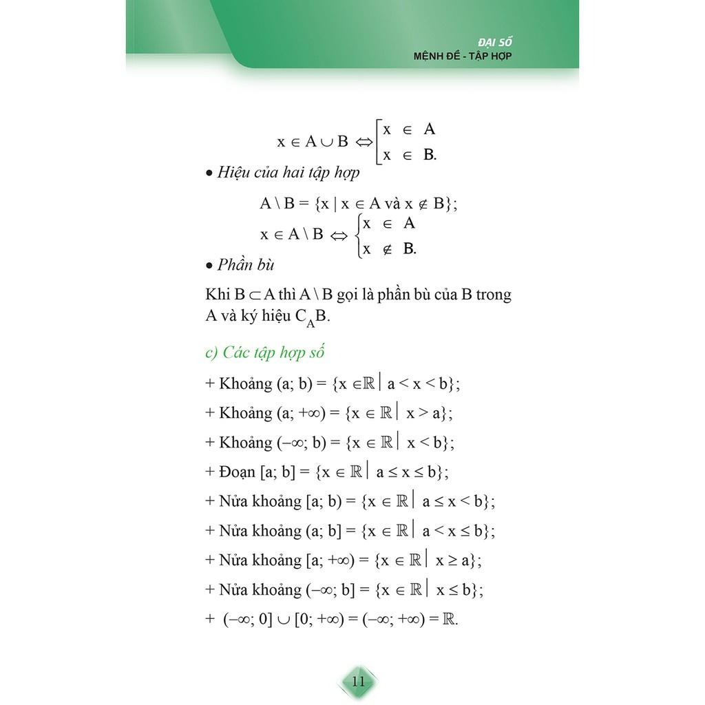 Sổ Tay Kiến Thức Toán Trung Học Phổ Thông - Bản Quyền