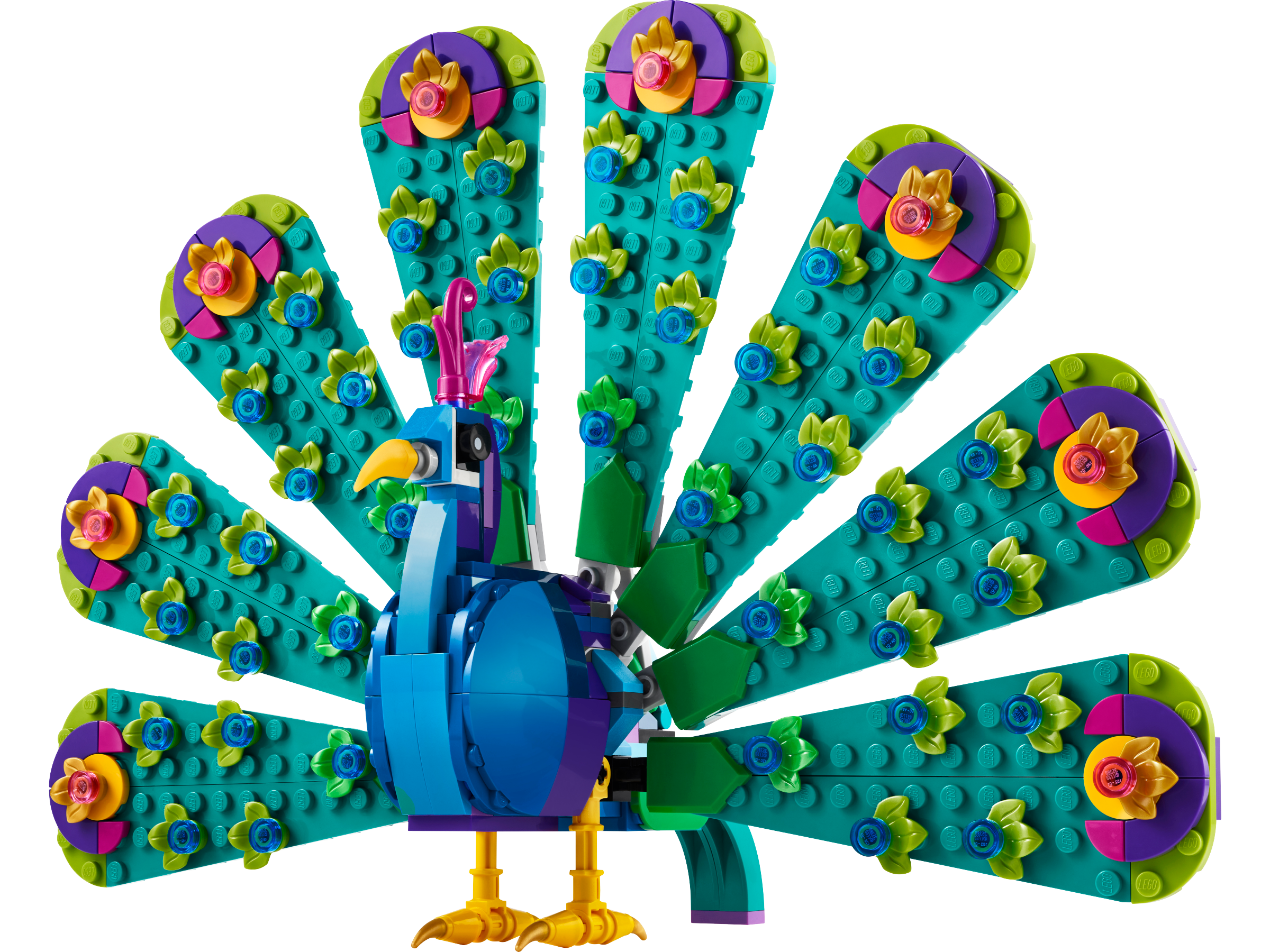 Đồ Chơi Lắp Ráp Mô Hình Chim Công Sặc Sỡ 3 In 1 - Exotic Peacock - Lego Creator 31157 (355 Mảnh Ghép)