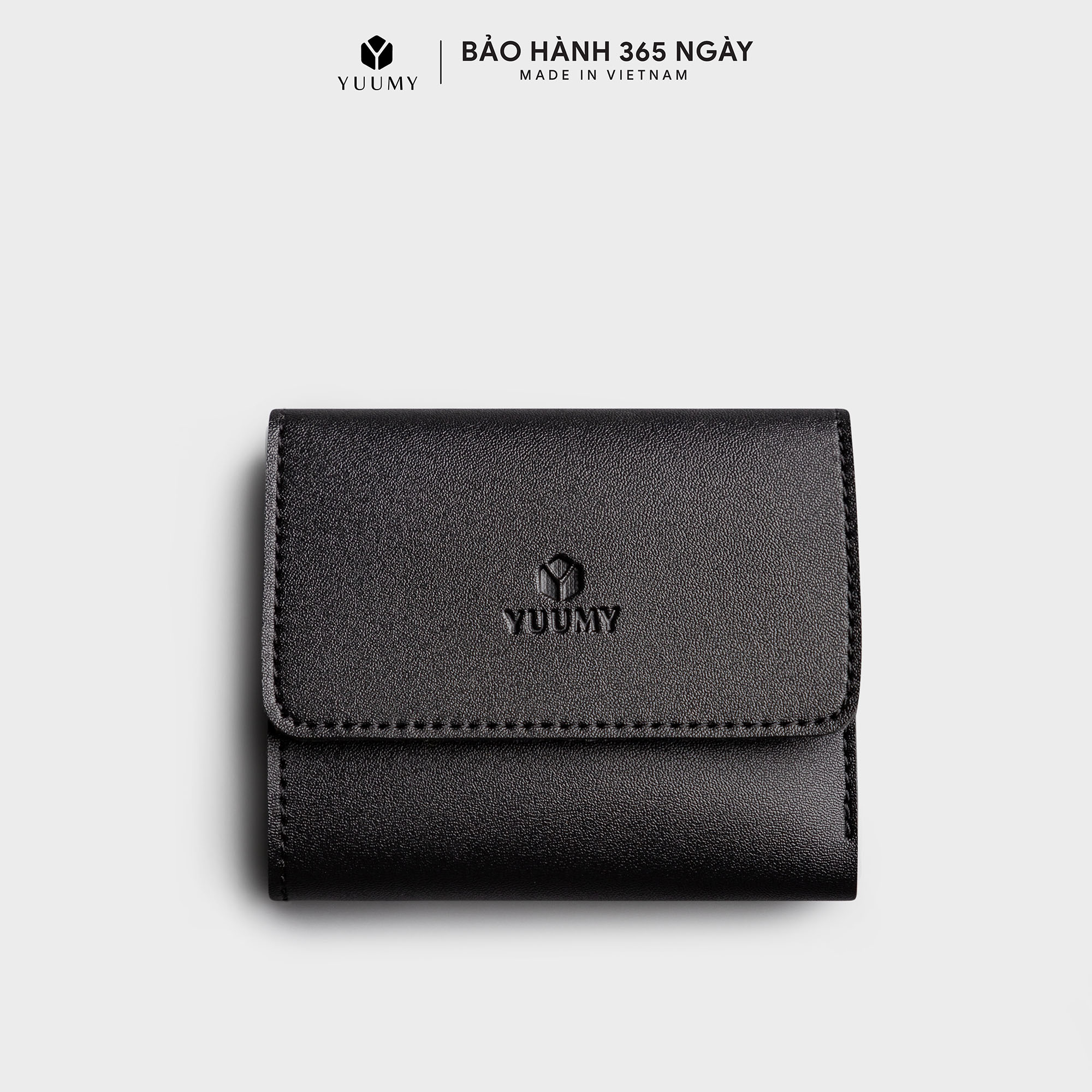 Ví Yuumy ( Thời trang nữ Gập 3 dáng cầm tay nhỏ gọn - Ví da Seasand YV85 )