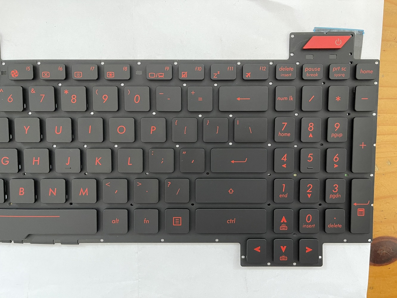 Bàn phím dành cho Asus FX503V FX503VD FX503VD-WH51 FX503VM FX503VM-EH73 Keyboard US Backlit