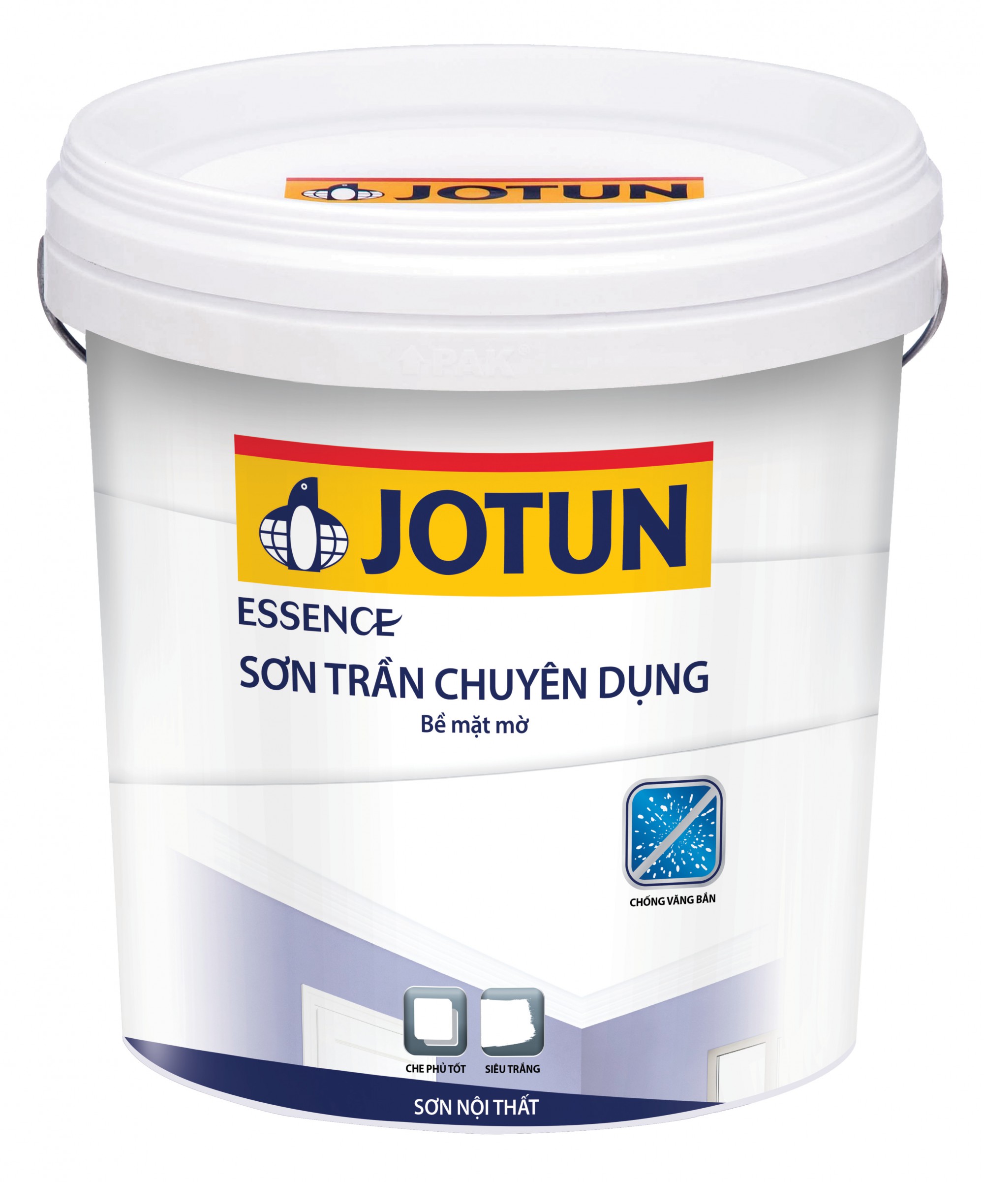 Sơn Nội Thất Jotun Essence Trắng Trần Chuyên Dụng (MÀU TRẮNG)