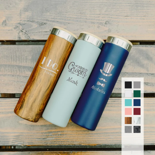 [Elemental chính hãng - Thương hiệu Mỹ] Bình giữ nhiệt Elemental Iconic Bamboo 590ml inox 304, giữ nhiệt vượt trội, an toan sức khỏe