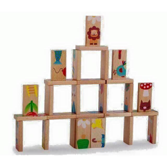 Bộ đồ chơi Domino 28 chi tiết cho bé