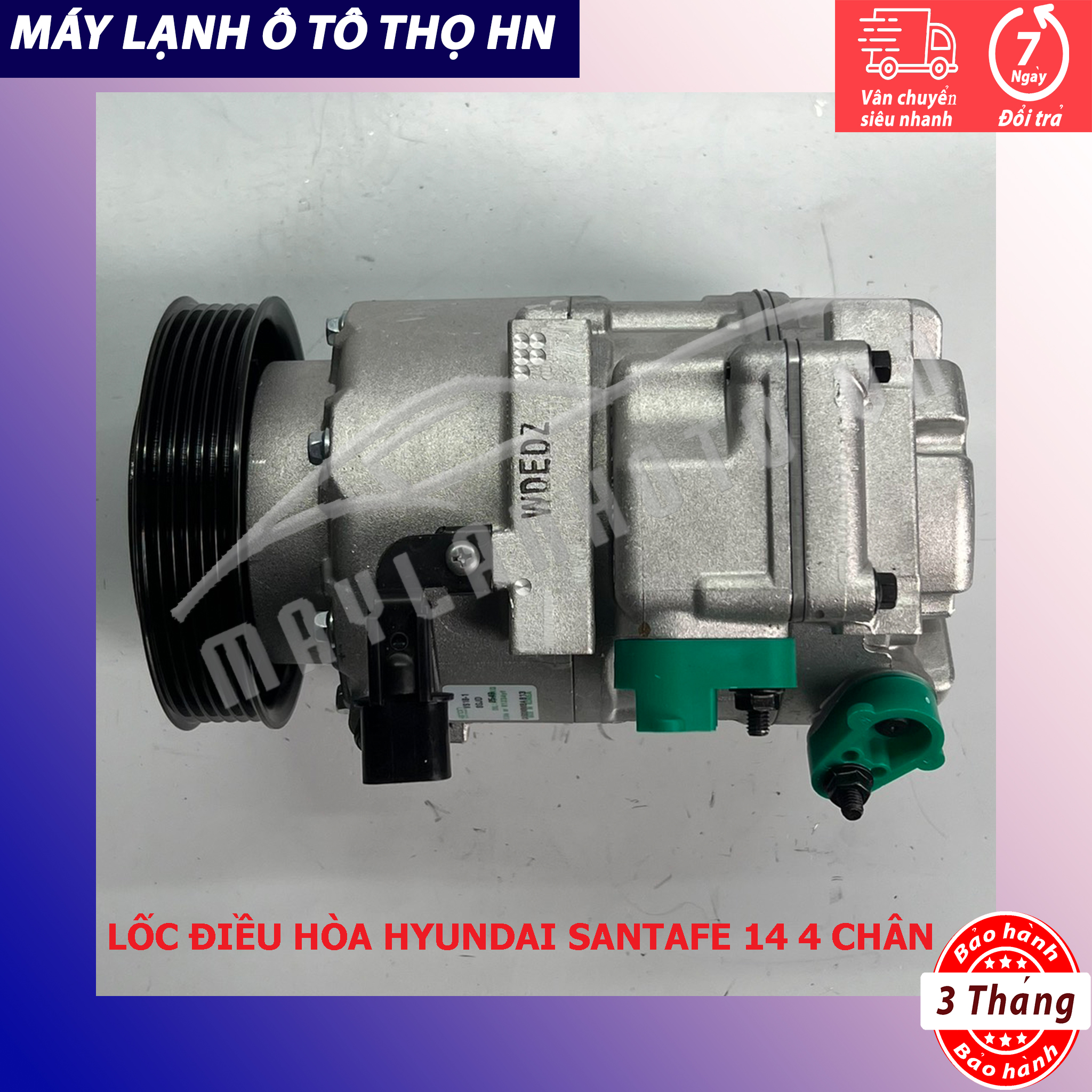 Lốc điều hòa Hyundai Santafe 2012 2013 2014 2015 2016 2017 Hàn Quốc 12 13 14 15 16 17 97701-2W550/500