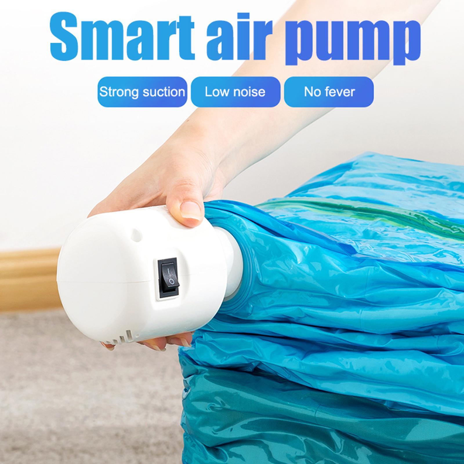 Vacuum Storage Bag Electric Air Pump Small Practical for Outdoor Home Travel