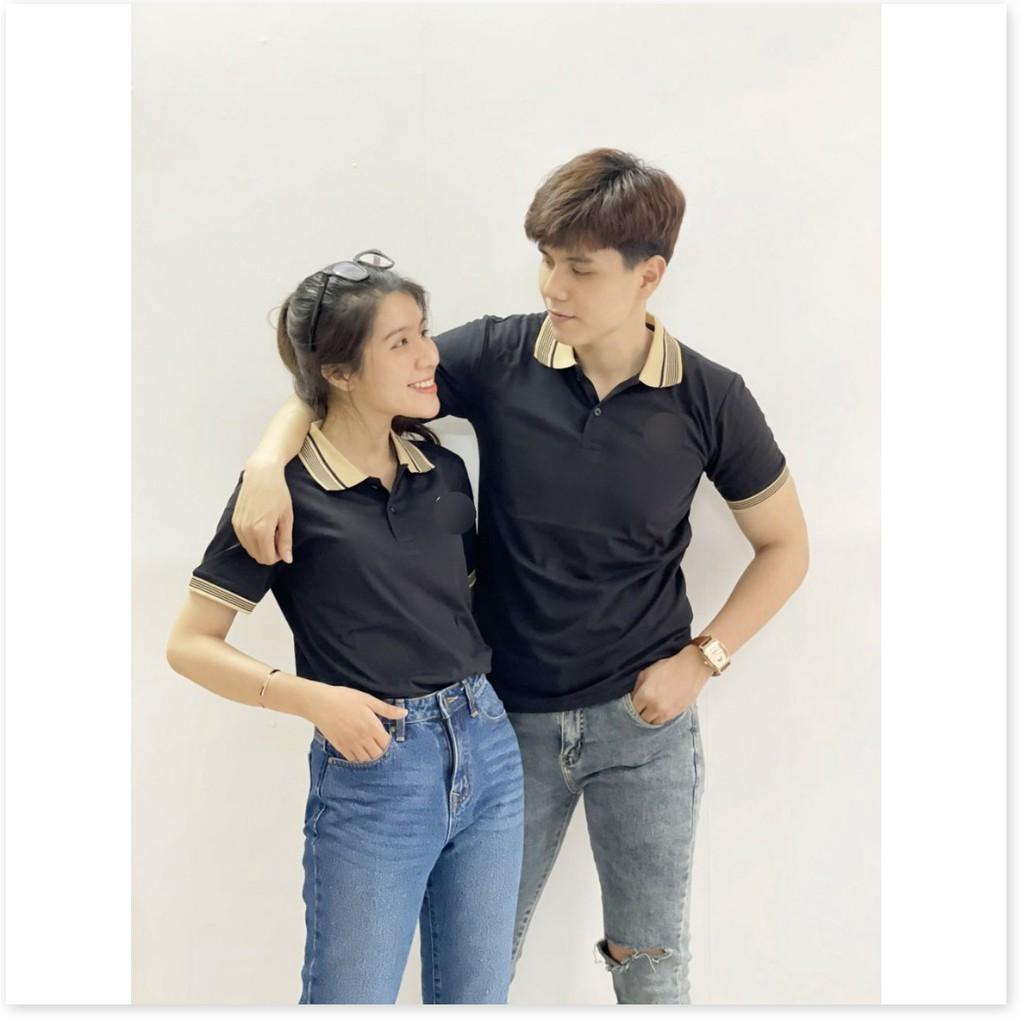 ÁO THUN CỔ TRỤ VIỀN ÁO TAY ÁO XINH XẮN,HỌA TIẾT TRƠN NHƯNG KHÔNG KÉM PHẦN SANG TRỌNG THỜI TRANG KME.STORE