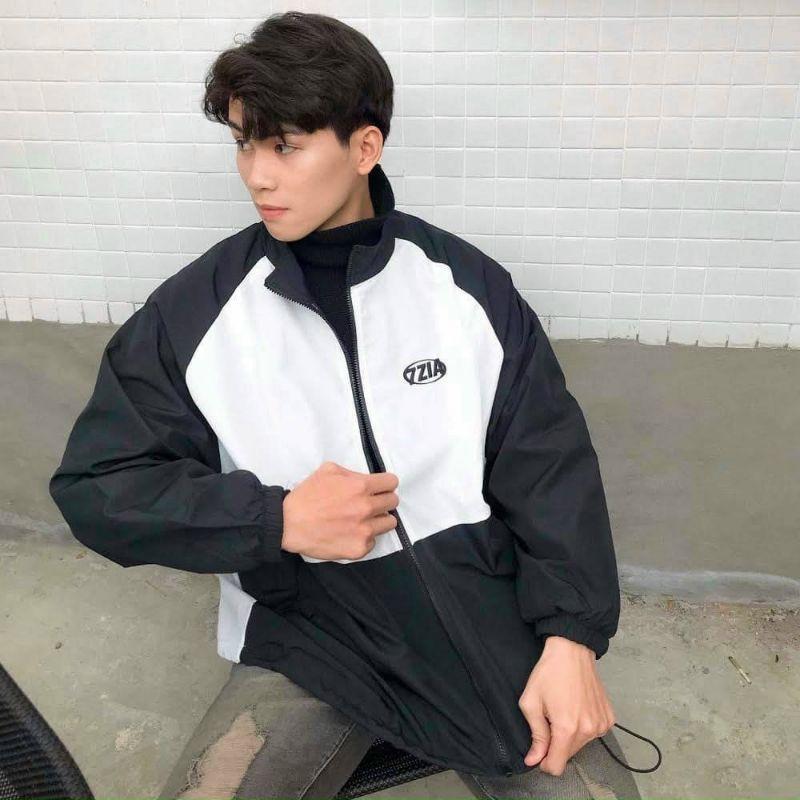 Áo Khoác Dù Nam Nữ Unisex - Áo Khoác Jacket Bombers 7ZIA Siêu Hot vải Dù 2 lớp