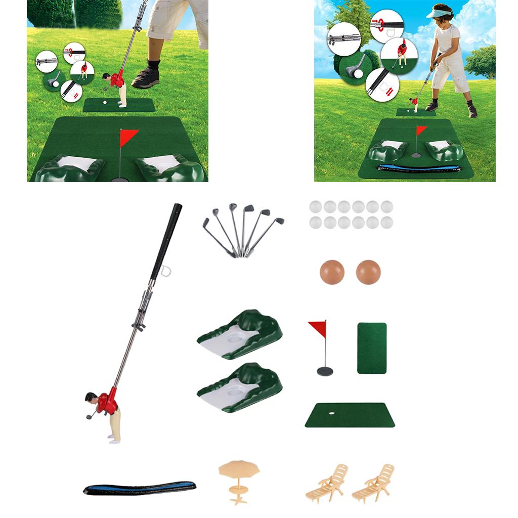 Professional Golf Practice Set Mini Golf Ball Sport Set Children Golf Club for Kids Adults