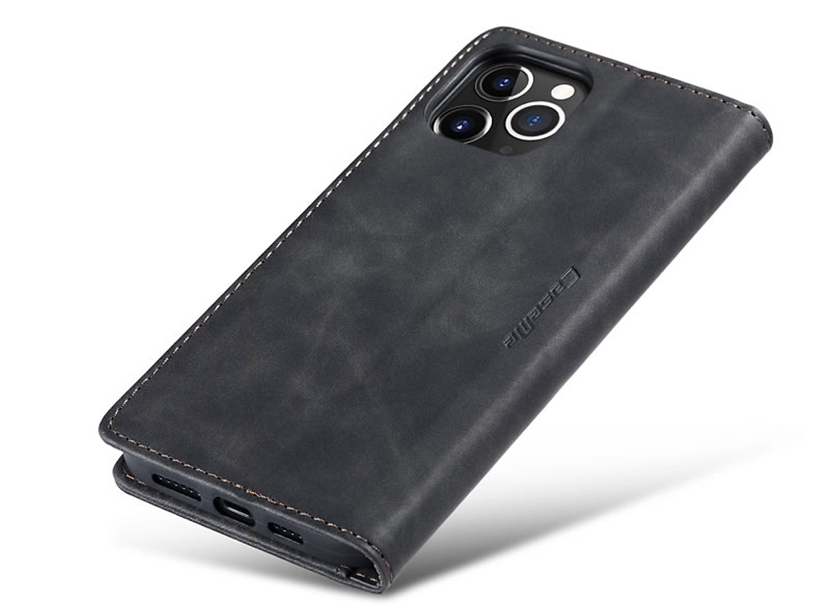 Bao da bò dạng ví chính hãng Caseme dành cho iPhone 13 - Hàng chính hãng