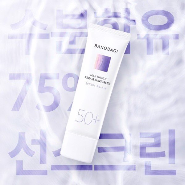 Kem Chống Nắng Phục Hồi Banobagi Milk Thistle Repair Sunscreen SPF 50+ PA++++