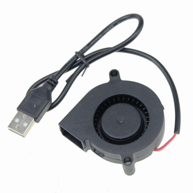 1 Quạt Tản Nhiệt Không Chổi Than 50mm X 15mm 5v Usb 5015s