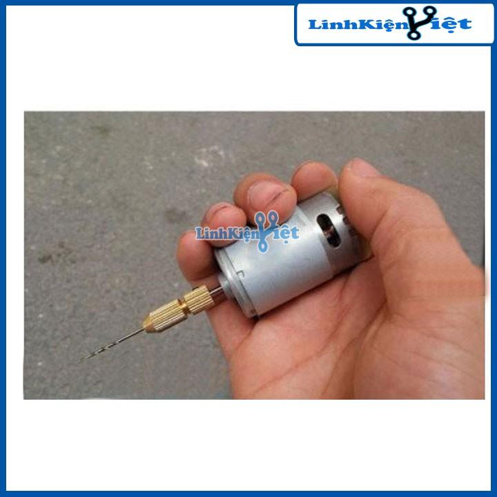 Khoan mini siêu khỏe chế từ động cơ 335 và phụ kiện V1