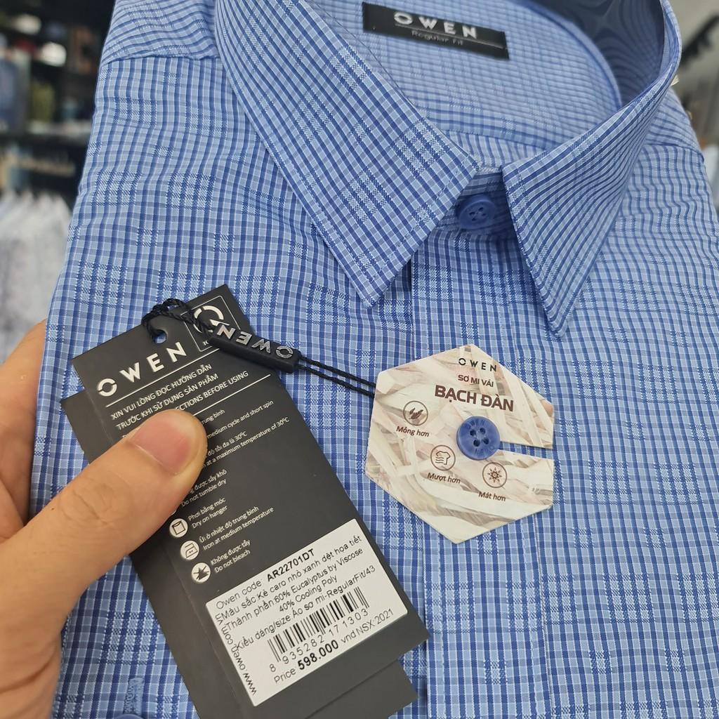 OWEN - Áo sơ mi dài tay sợi Bạch Đàn AR22701DT