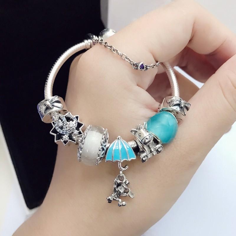 Vòng Bạc S925 ALE Cao Cấp - Vòng Charm Bạc Chuẩn S925 - Mã sản phẩm VONGBAC_DN149