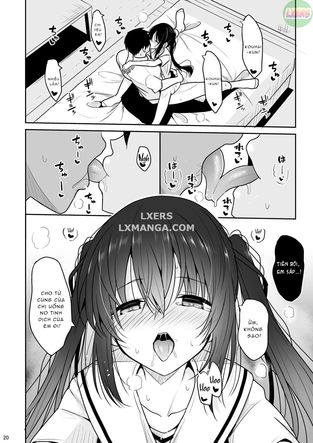 tiền bối nhỏ nhắn khuyến khích tôi hư hỏng chapter 1 19