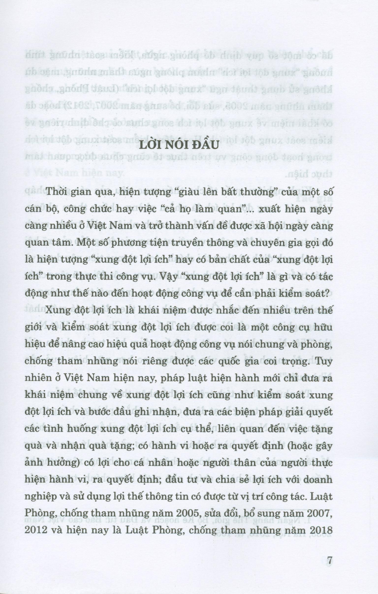 Kiểm Soát Xung Đột Lợi Ích Nhóm Trong Hoạt Động Công Vụ Nhằm Phòng Ngừa Tham Nhũng Ở Việt Nam Hiện Nay