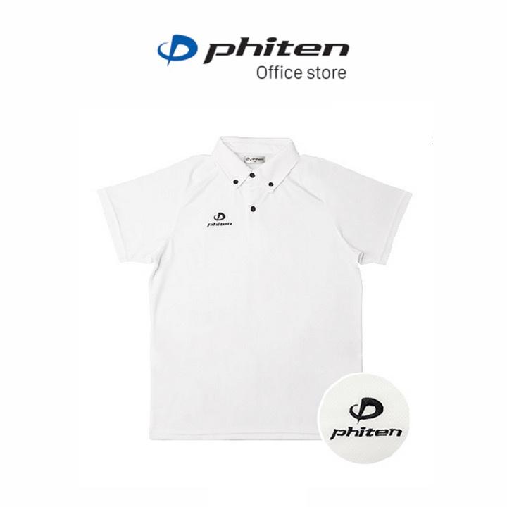 Áo polo thể thao Phiten polo (light) - Trắng