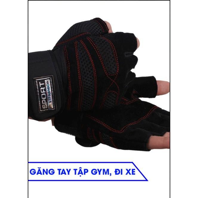 Găng tay tập GYM, găng tay tập tạ, xe máy Sport BeastFashion cho nam và nữ