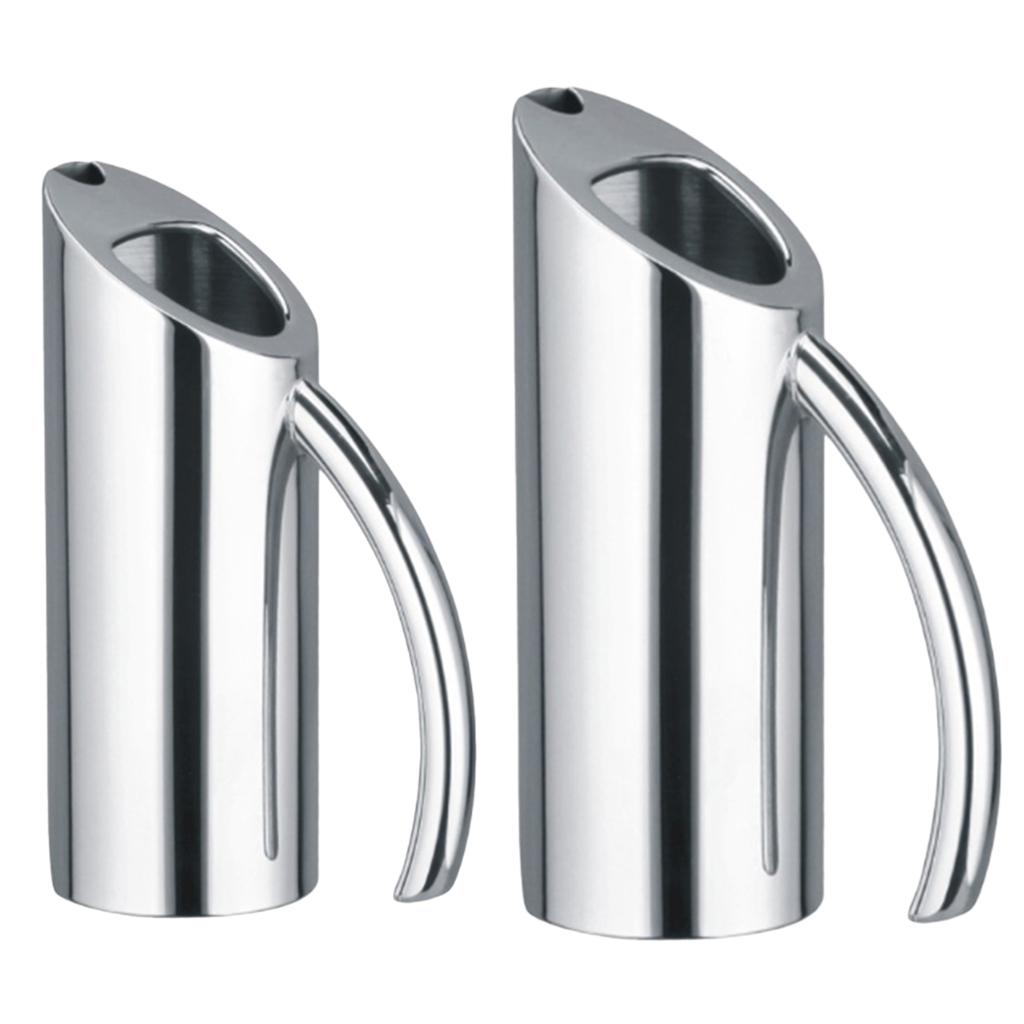 Water Pitcher Jug Carafe Stainless Steel 1 Litres With Ice Guard Home