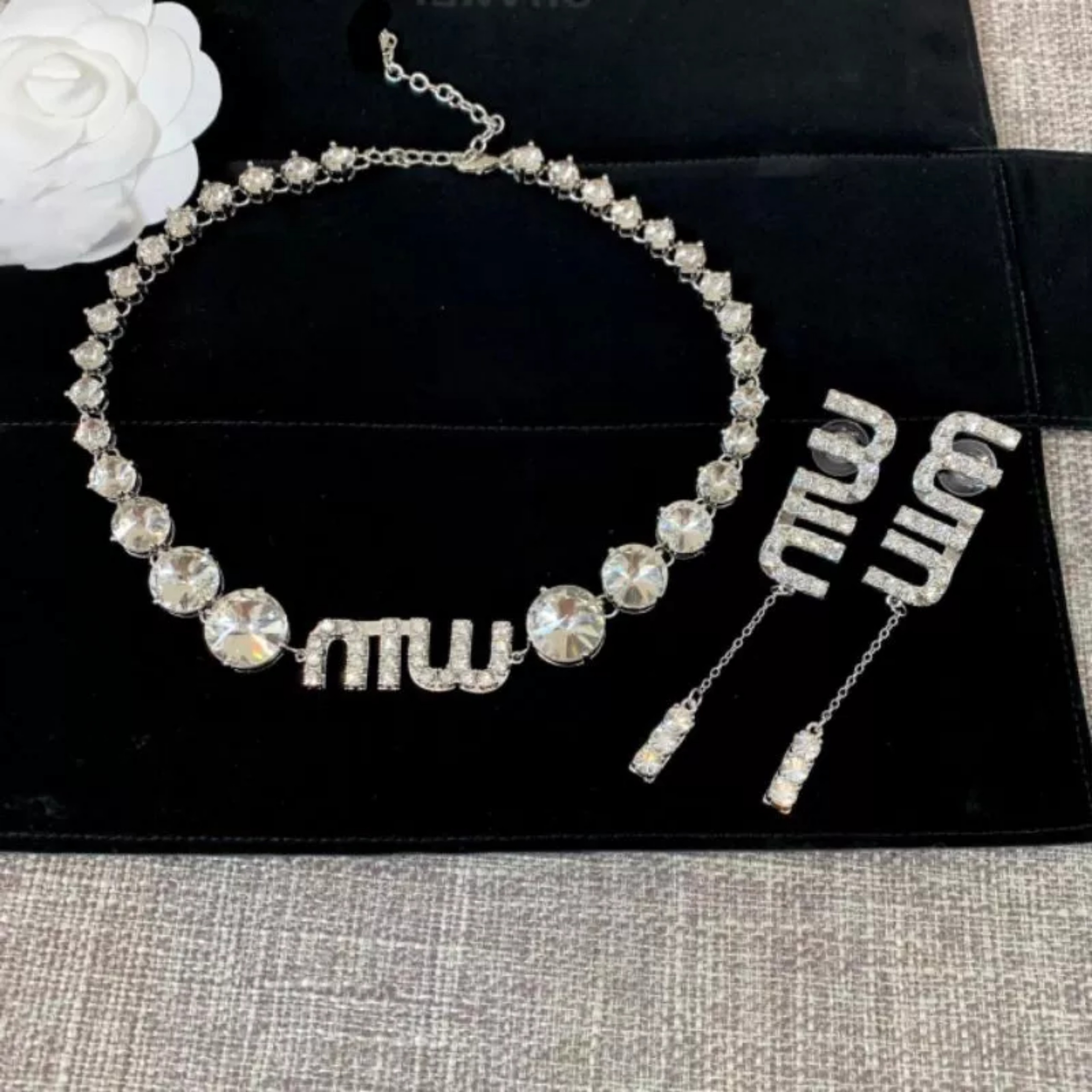 Dây chuyền miu đá cao cấp thời trang dành cho nữ