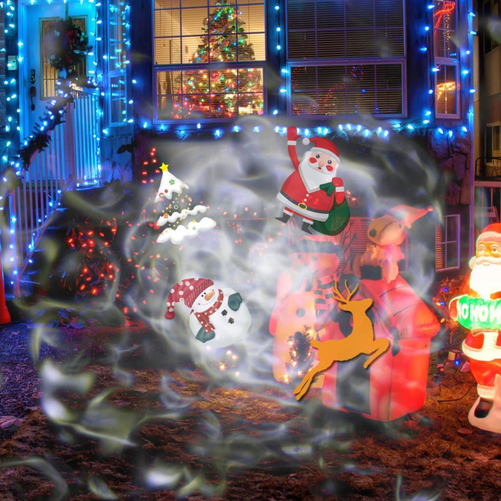 Dural Head Projector Lamp with Remote Control for Home Christmas Party