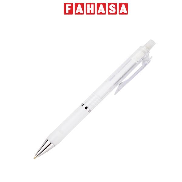 Bút Chì Kim Bấm 0.5 mm Thân Nhựa Có Tẩy - Stacom MP2025 - Màu Trắng
