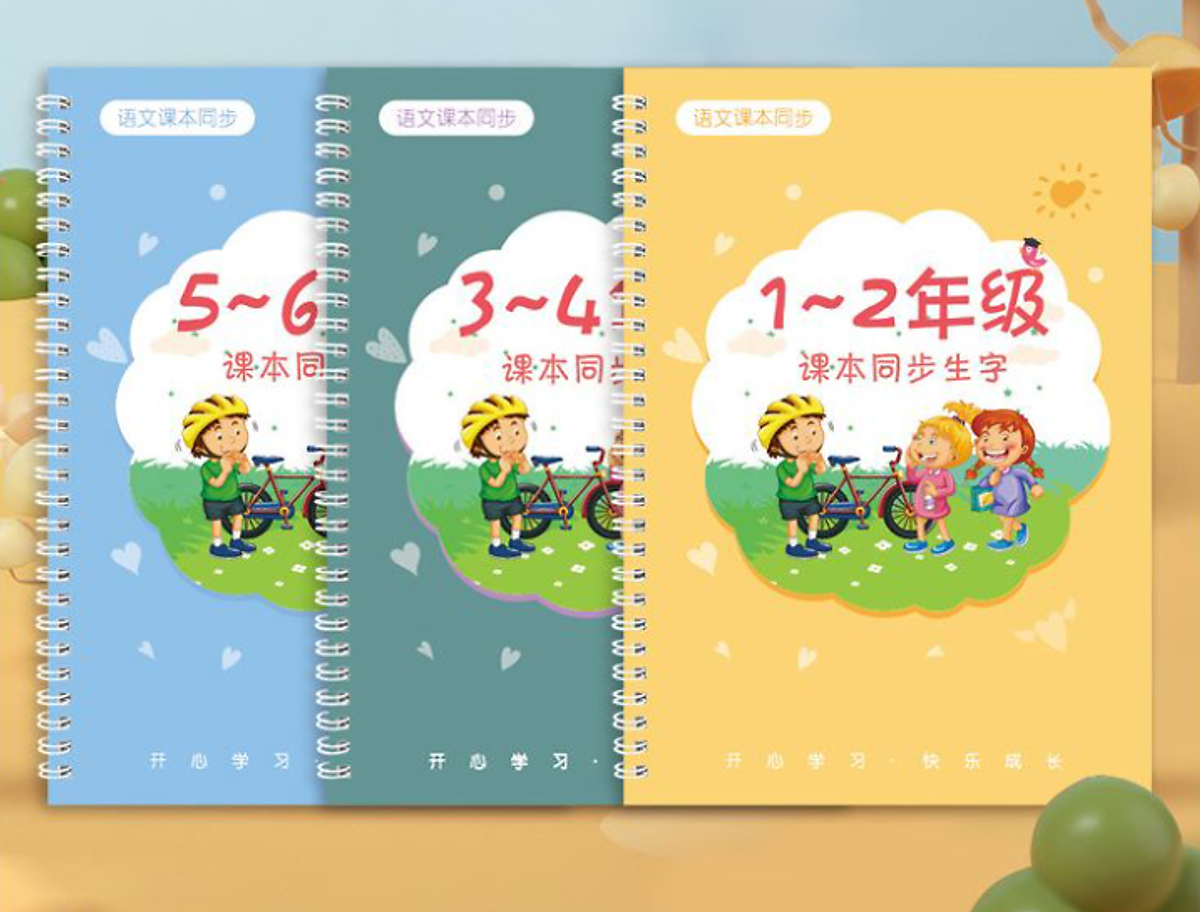 Vở viết chữ Hán,tập viết chữ Trung Quốc,luyện viết chữ Trung,Tập Viết Chữ Hán Cơ Bản Cho Người Mới Học