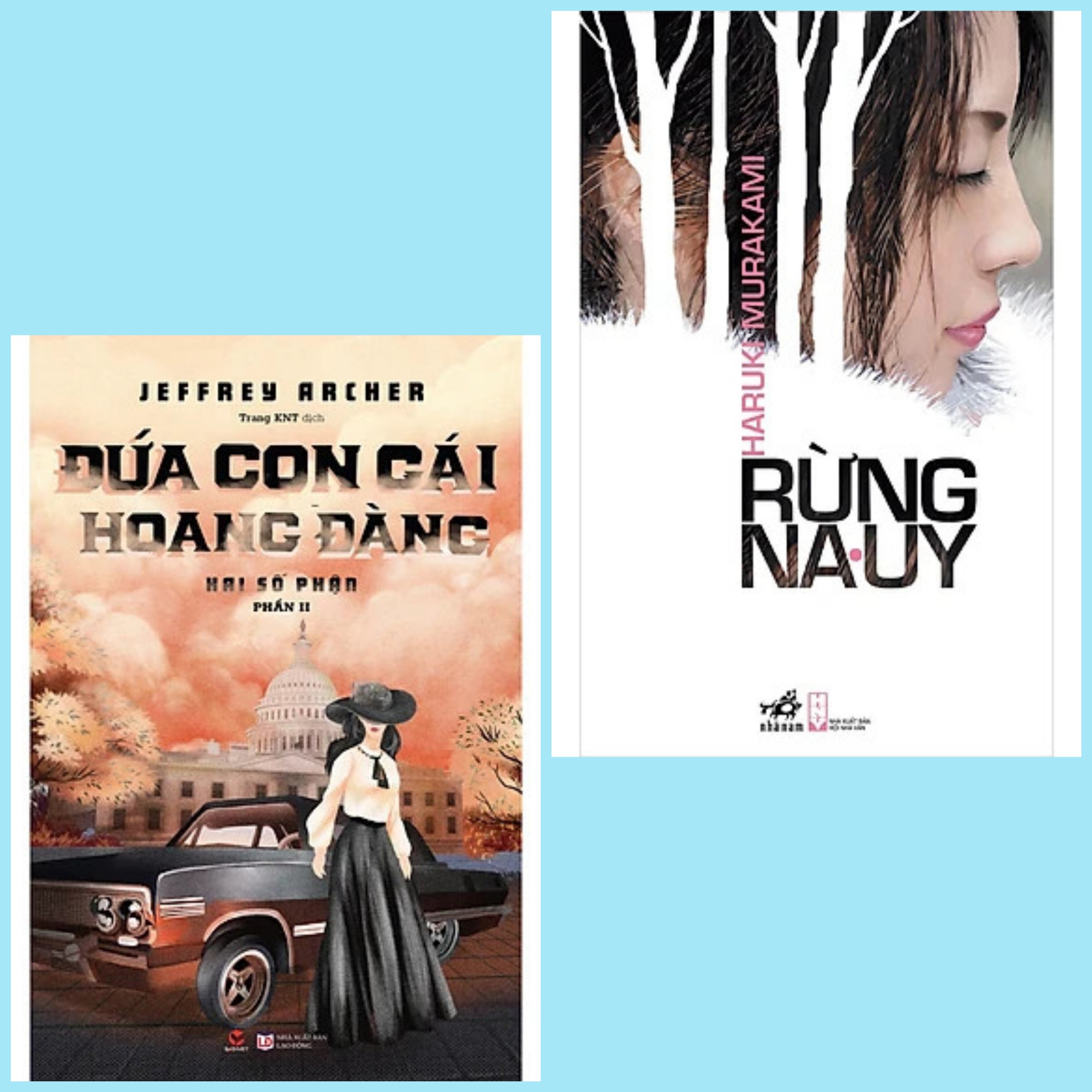 Combo 2 cuốn: Đứa Con Gái Hoang Đàng + Rừng Nauy