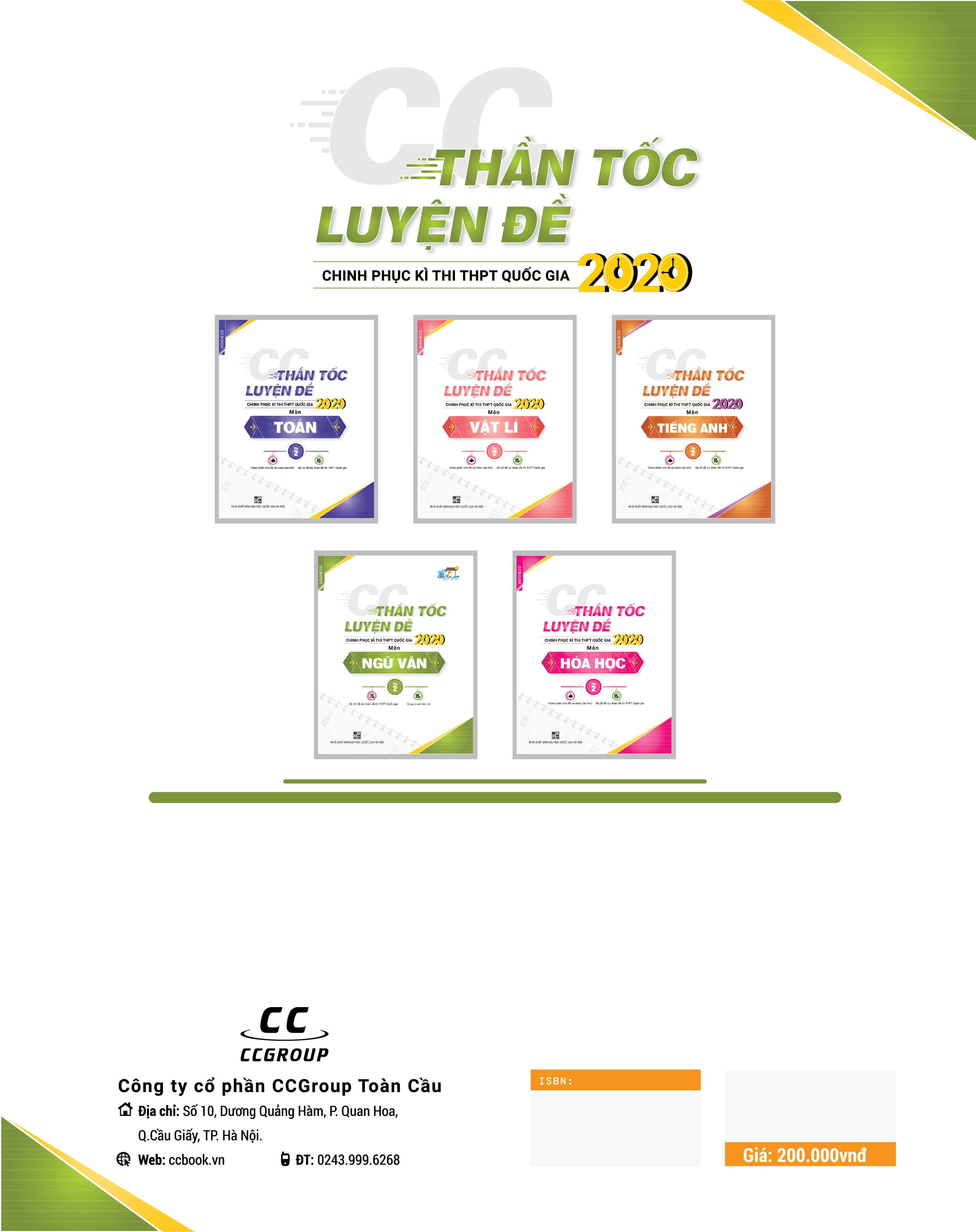 Thần tốc luyện đề 2020 môn Ngữ văn tập 2 kèm 50 đề thi thử