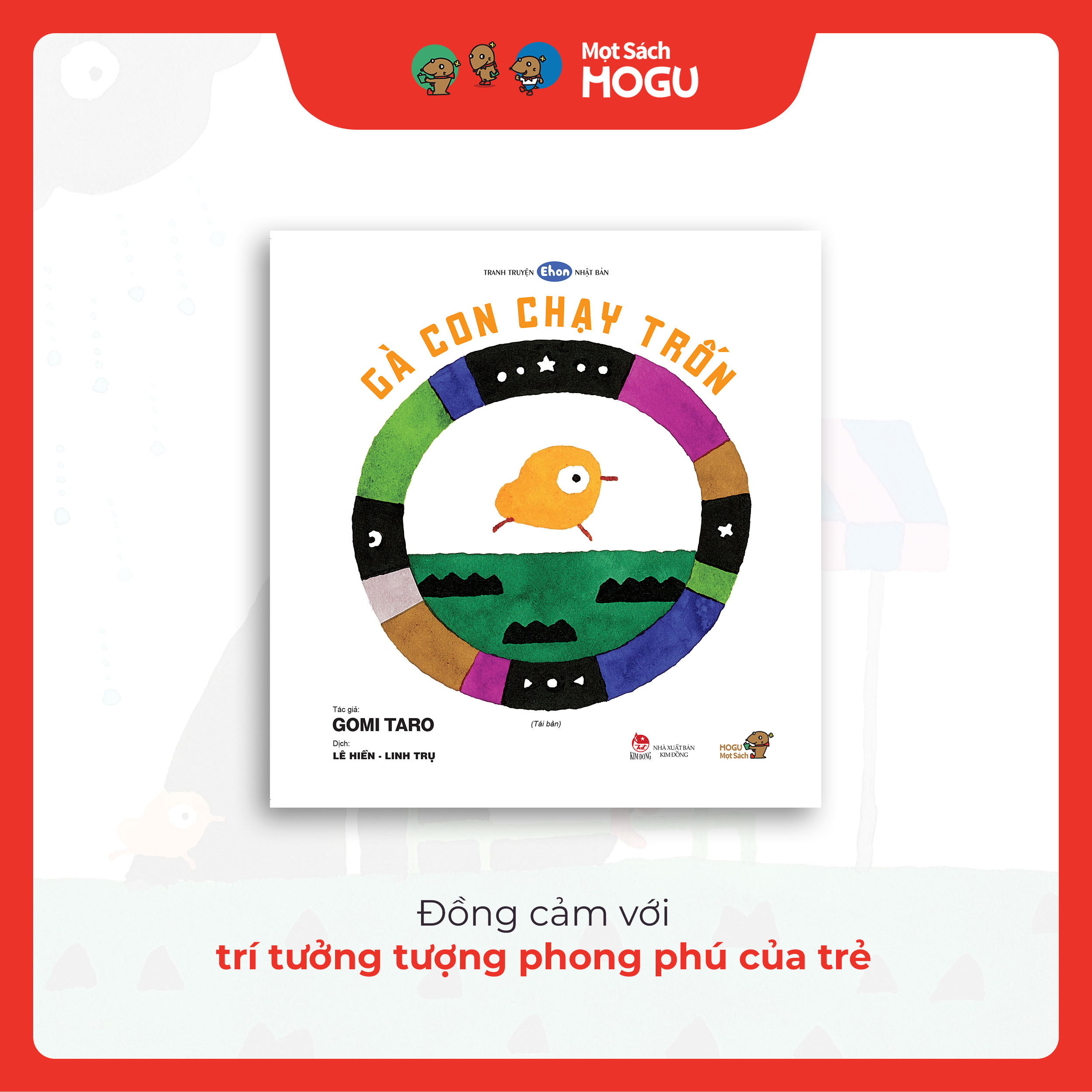 Truyện Ehon bé 1-2-3 - Gà con chạy trốn