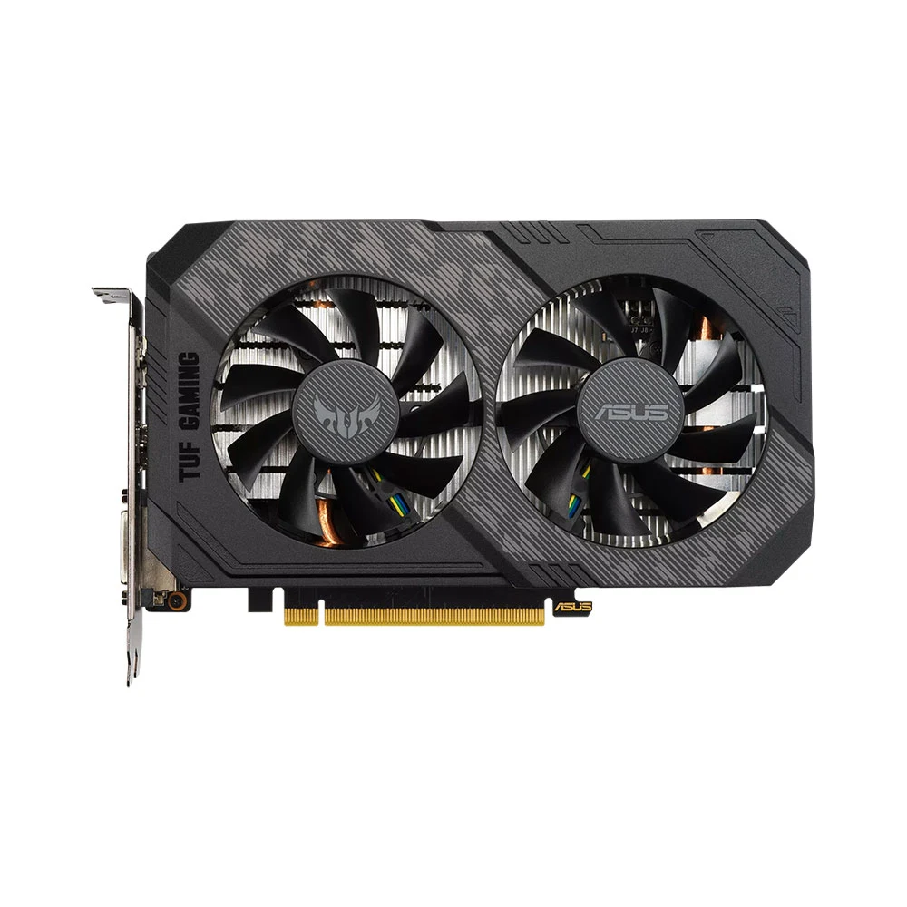 Card VGA ASUS TUF Gaming GeForce GTX 1650 OC Edition 4GB GDDR6 (TUF-GTX1650-O4GD6-P-V2-GAMING) - Hàng chính hãng FPT phân phối