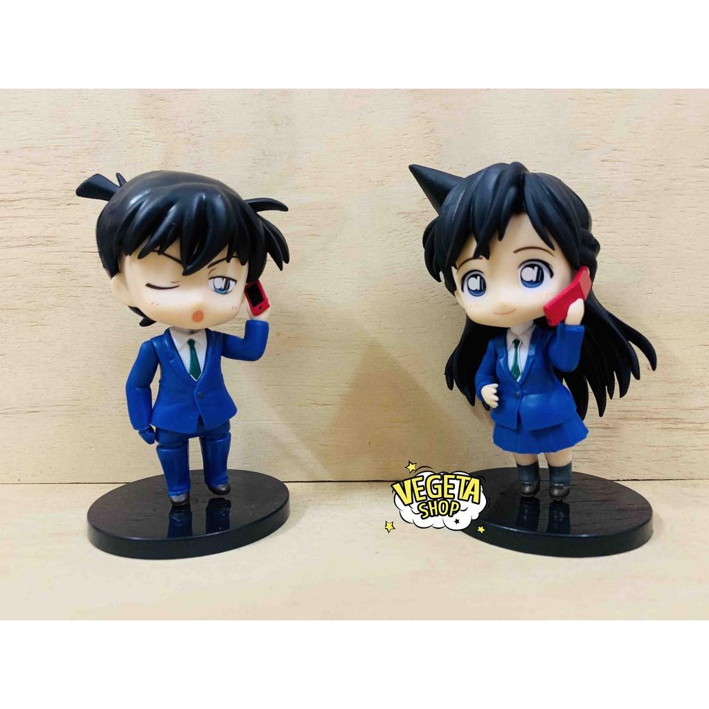 Mô hình Conan - Cặp đôi Shinichi Kudo & Ran Mori - Cao 10~12cm - ShinichiKudo & Ranmori - Nét đẹp rẻ dễ thương